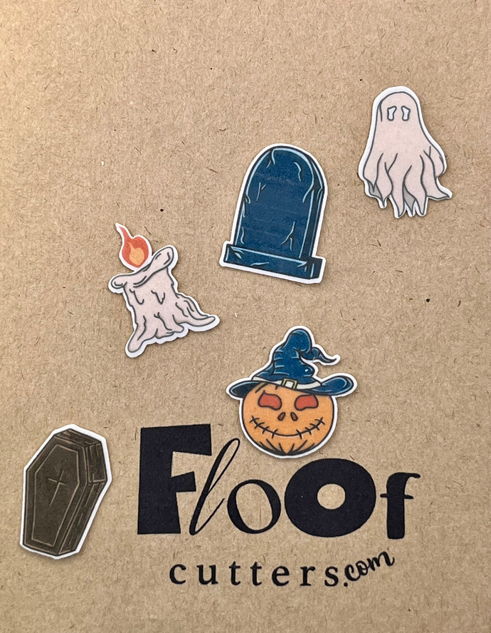 Halloween Stickers Toppers