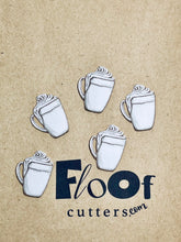 Load image into Gallery viewer, Hot Chocolate Cup Edible Toppers and Confetti
