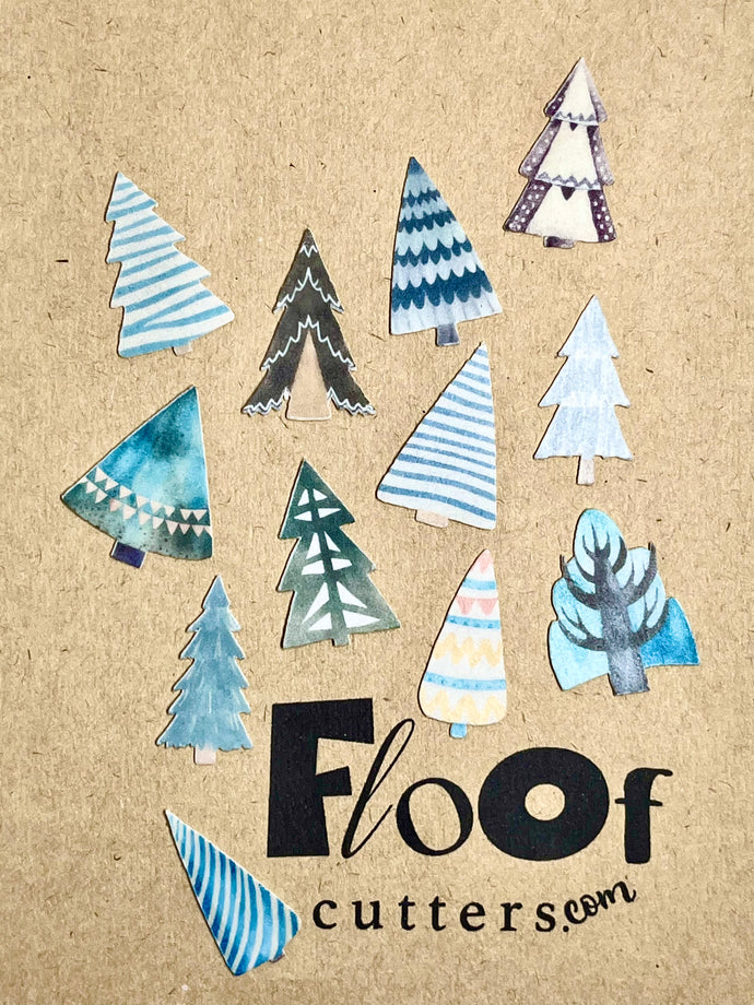 Scandi Forest Edible Topper