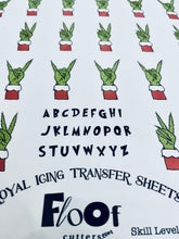 Load image into Gallery viewer, Grinchy Gang Signs Royal Icing Transfer Sheet
