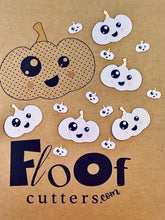 Load image into Gallery viewer, Poppy Pumpkin Edible Toppers and Confetti
