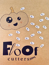 Load image into Gallery viewer, Poppy Pumpkin Edible Toppers and Confetti
