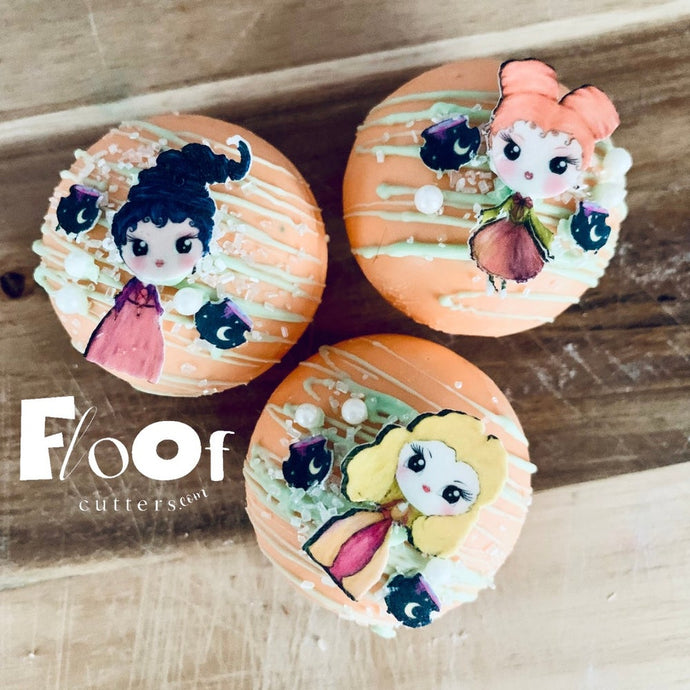 Hocus Pocus Inspired Edible Confetti and Toppers