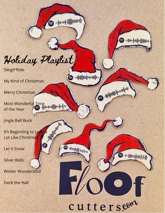 Christmas Playlist Spotify Edible Toppers