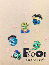 Load image into Gallery viewer, Zombie Thugs Edible Toppers and Brain Confetti
